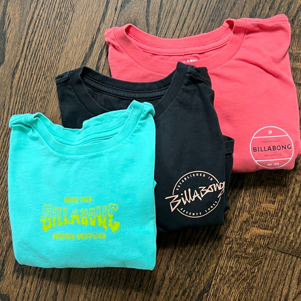 Billabong boys shirts size medium